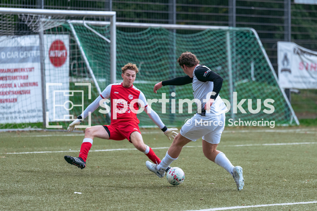 TSV 05 Ronsdorf – SSV Bergisch Born II | Gian-Luca Stindt (9, TSV 05 Ronsdorf) beim Torschuss. Bezirksliga Niederrhein, Gruppe 2: TSV 05 Ronsdorf gegen SSV Bergisch Born II, Wuppertal, 11.10.2026. Endstand: 3:1. sportimfokus / Marcel Schwering - Realisiert mit Pictrs.com