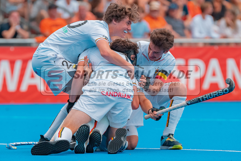 HK_20230715_102324 | Euro Hockey MU18 SF1 Belgium vs Netherlands  Championship Girls &amp; Boys am 15.7.2023 CHTC , Krefeld ,