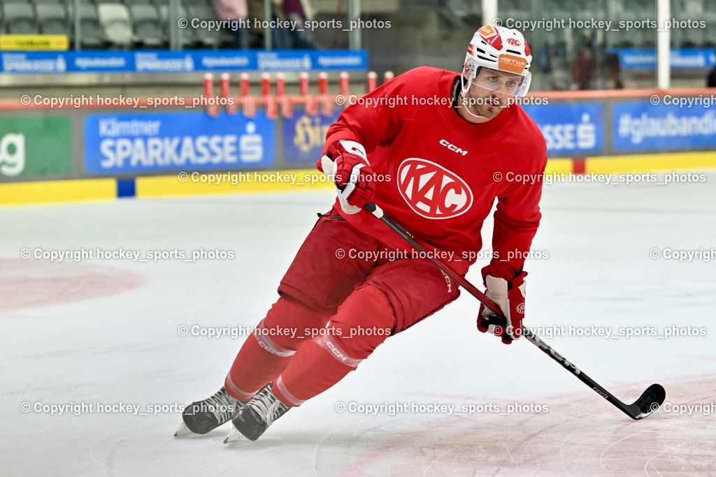 EC KAC Trainingsstart | Jordan Murray, EC KAC Neuzugang, EC KAC Trainingsstart, EC KAC Trainingsstart am 06.08.2025 in Klagenfurt (Heidi Horten Eishalle ), Austria, (Photo by Bernd Stefan)