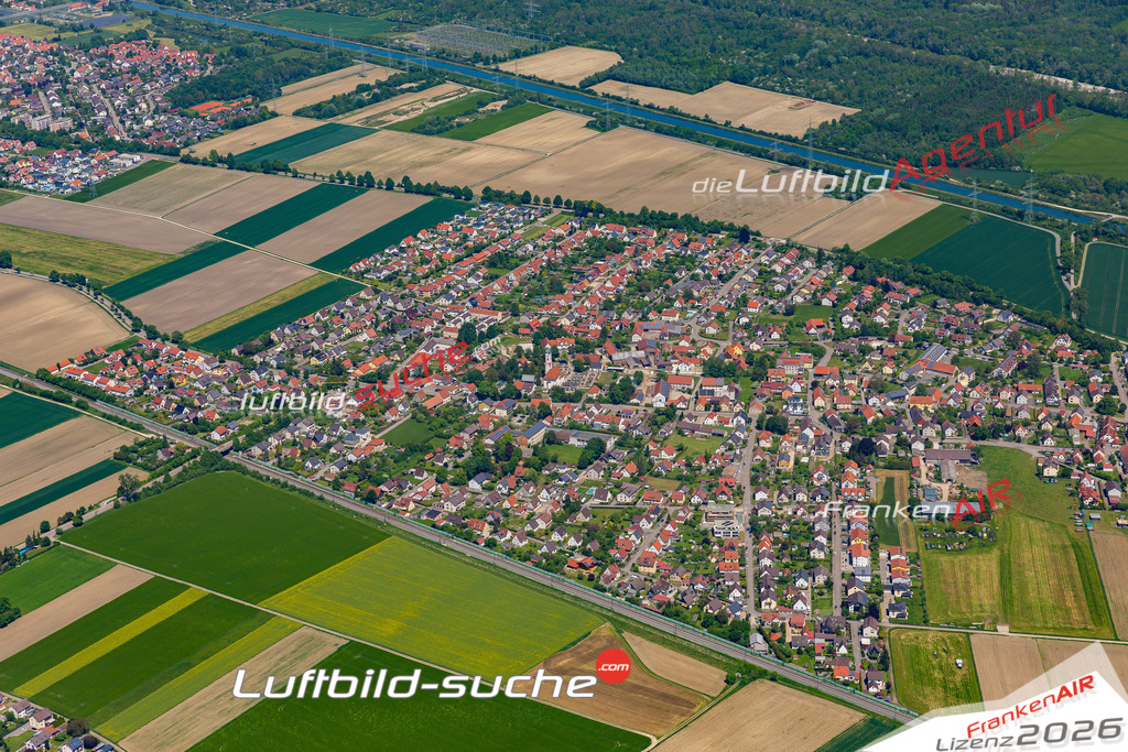 Das Luftbild der Stadt Meitingen wurde 2021 vom Flugzeug heraus erstellt (keine Drohne) Aufnahmehöhe ca.450 Meter- hohe Bildauflösung und Druck-Qualität garantiert!