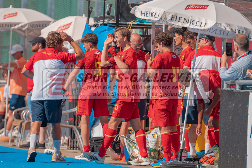 HK_20230711_101304 | Euro Hockey MU18 Spain vs Netherlands Championship Girls &amp; Boys am 11.7.2023 CHTC , Krefeld ,