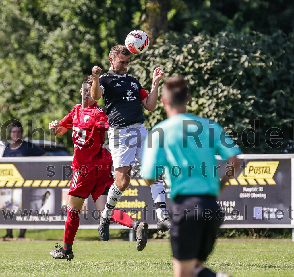 2023-09-10_032_TuS_Oberding_gegen_FC_Hohenpolding | Oberding, Deutschland, 10.09.2023:
Fußball, Kreisklasse 2023 / 2024, 6. Spieltag, TuS Oberding gegen FC Hohenpolding, Endergebnis: 1:1

Foto: Christian Riedel / fotografie-riedel.net