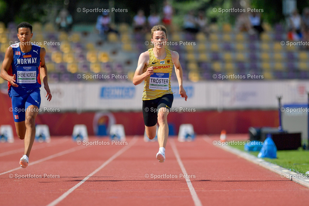 U18 EM - Ben Tröster_3 | U18-EM am 18.07.2024 in Banska BrysticaFoto: DLV/Kai Peters - Realisiert mit Pictrs.com