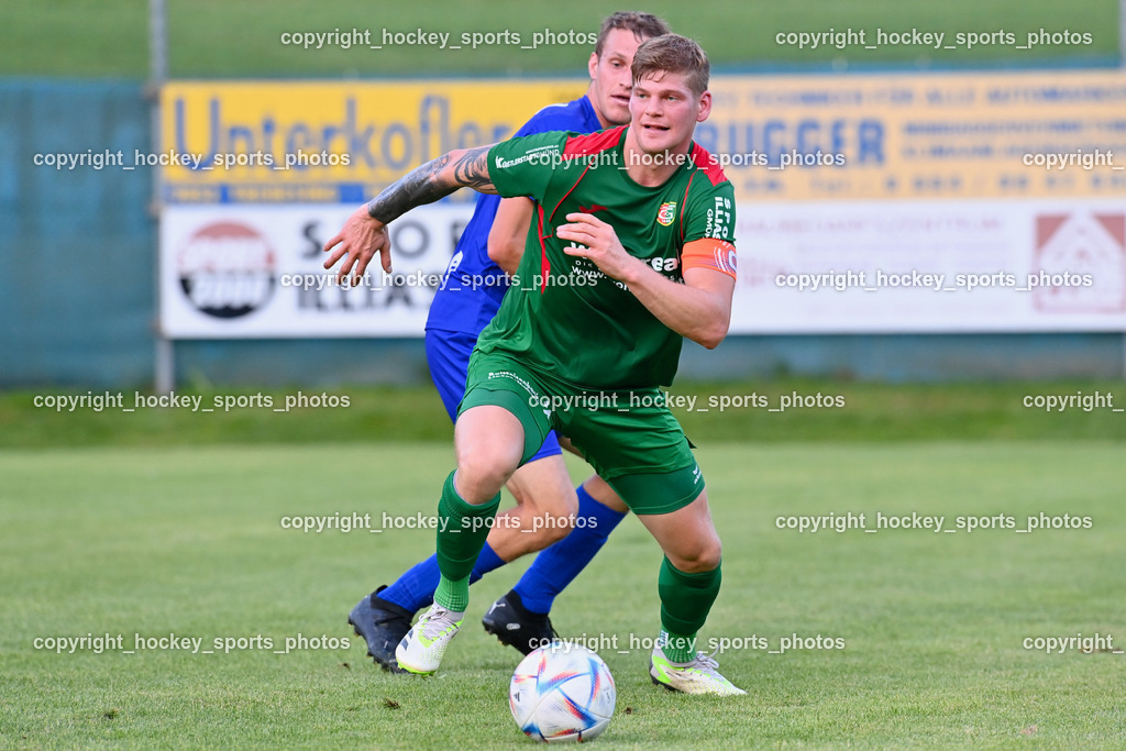 FC Gmünd vs. Union Matrei 19.8.2023 | #8 Domenik Steiner, #4 Martin Wibmer
