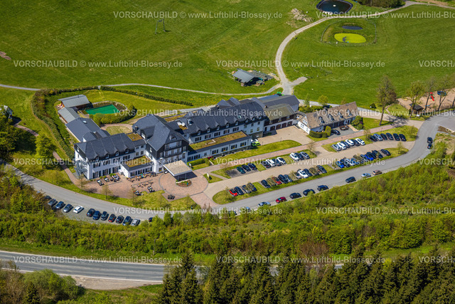Schmallenberg230506165BadFredeburg | Luftbild, Hotel Rimberg, Fredeburg, Schmallenberg, Sauerland, Nordrhein-Westfalen, Deutschland