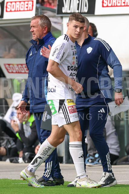 SK Puntigamer Sturm Graz vs TSV Egger Glas Hartberg – Championship Group    | Graz, Austria, 12.Apr.26 - SOCCER - ADMIRAL Bundesliga, SK Puntigamer Sturm Graz vs TSV Egger Glas Hartberg. The image shows Elias Havel (Hartberg).    