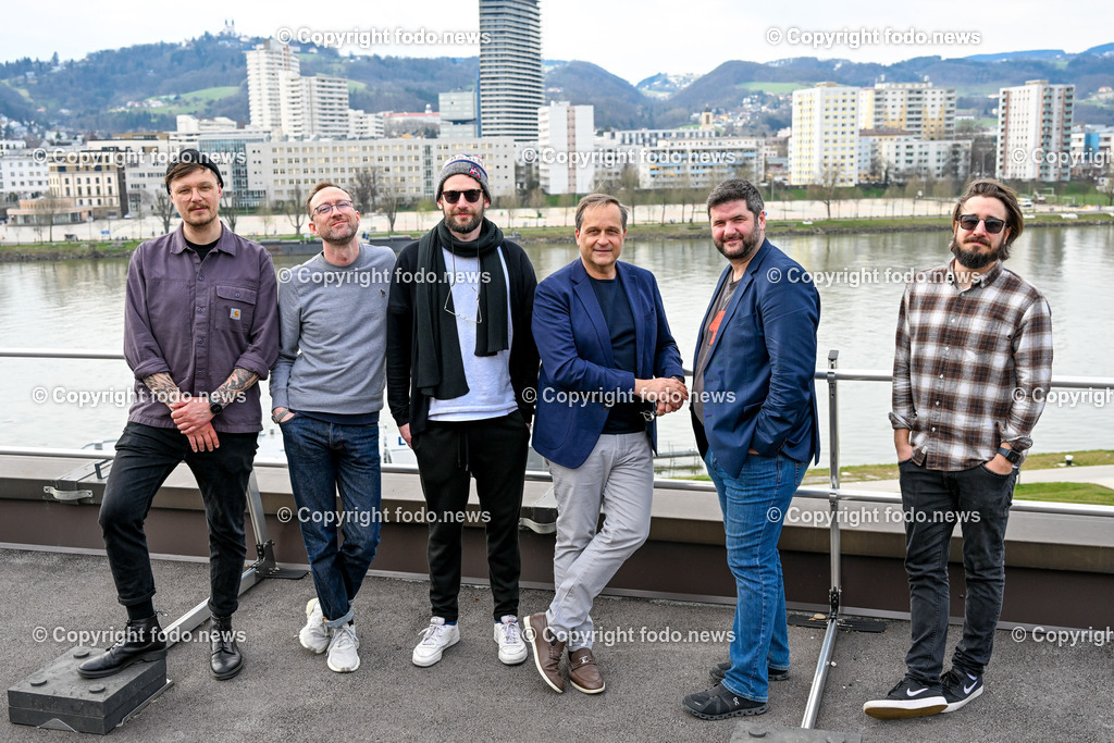 Lido Sounds Festival Linz 2023_ Orgateam_ 23.03.2023-19 | 23.03.2023, Linz, AUT, Brucknerhaus, Donaulaende, im Bild Lido Sounds Festival Linz 2023, Orgateam