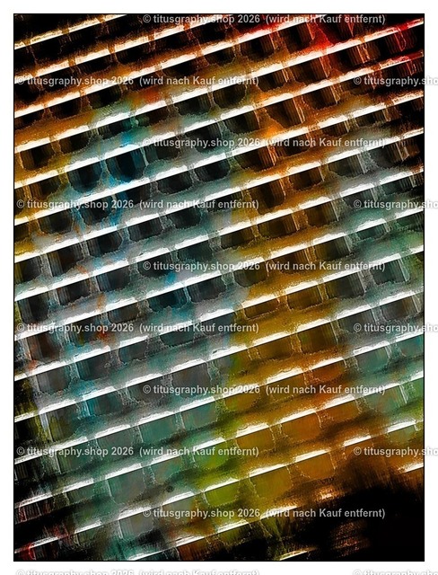 titusgraphy GRAFIK-Edition Gitterstruktur 026 | Fotokunstarbeit aus der GRAFIK-Edition auf titusgraphy.eu - Realisiert mit Pictrs.com