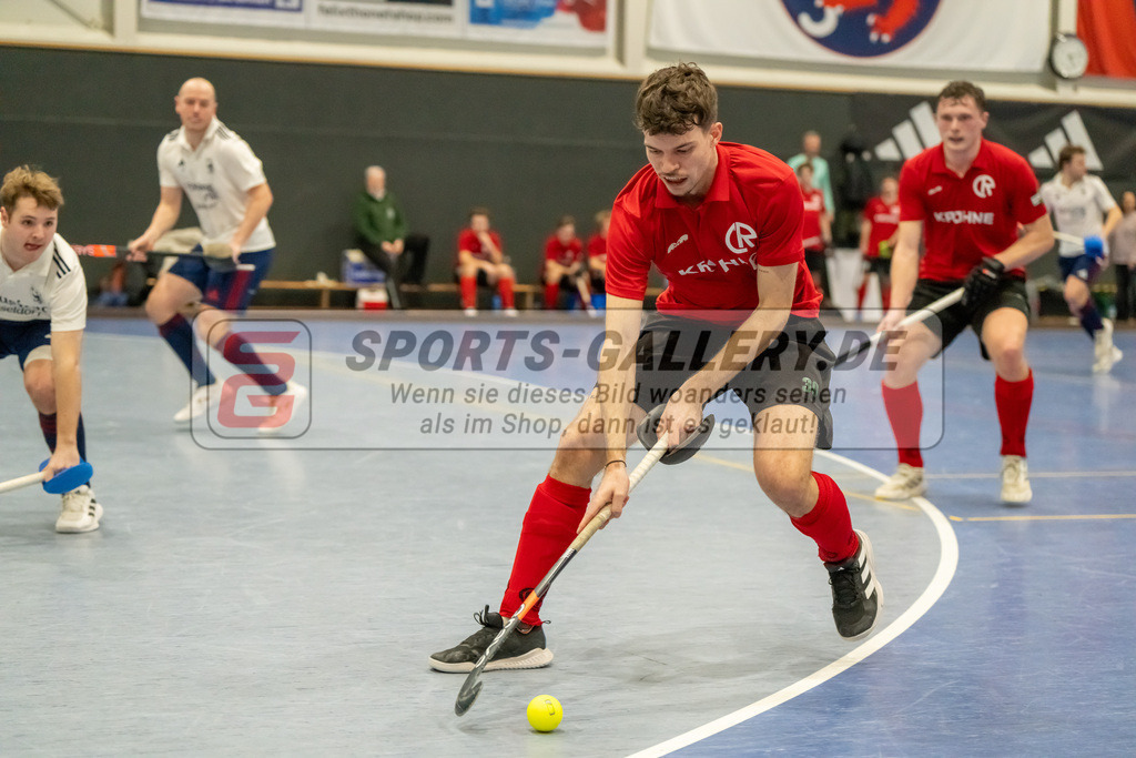 HK_20250201_102233 | 2. Bundesliga Halle Herren Düsseldorfer HC - Club Raffelberg am 1.2.2025 Halle am Seestern, Düsseldorf ,