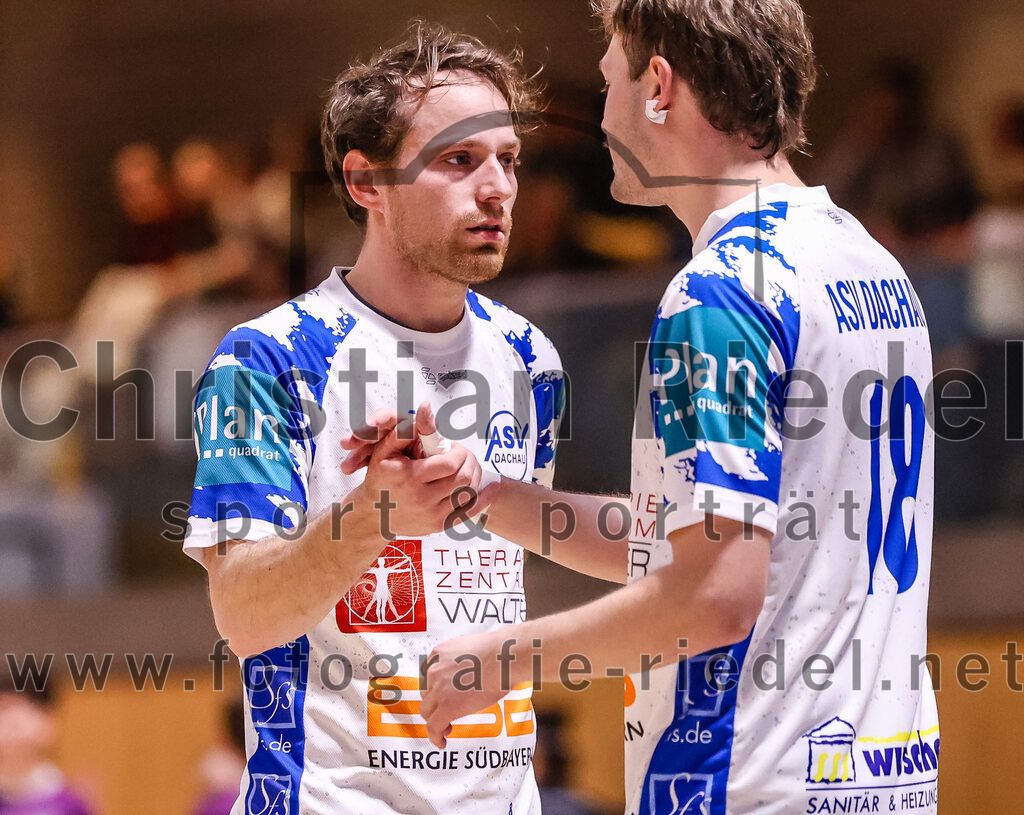 2024-11-24_014_SpVgg_Altenerding_gegen_ASV_Dachau | Erding, Deutschland, 24.11.2024:Handball, Bezirksoberliga Männer 2024 / 2025, 8. Spieltag, SpVgg Altenerding gegen ASV Dachau, Endergebnis: 30:23Moritz Deichl (ASV Dachau, #18)Foto: Christian Riedel / fotografie-riedel.net