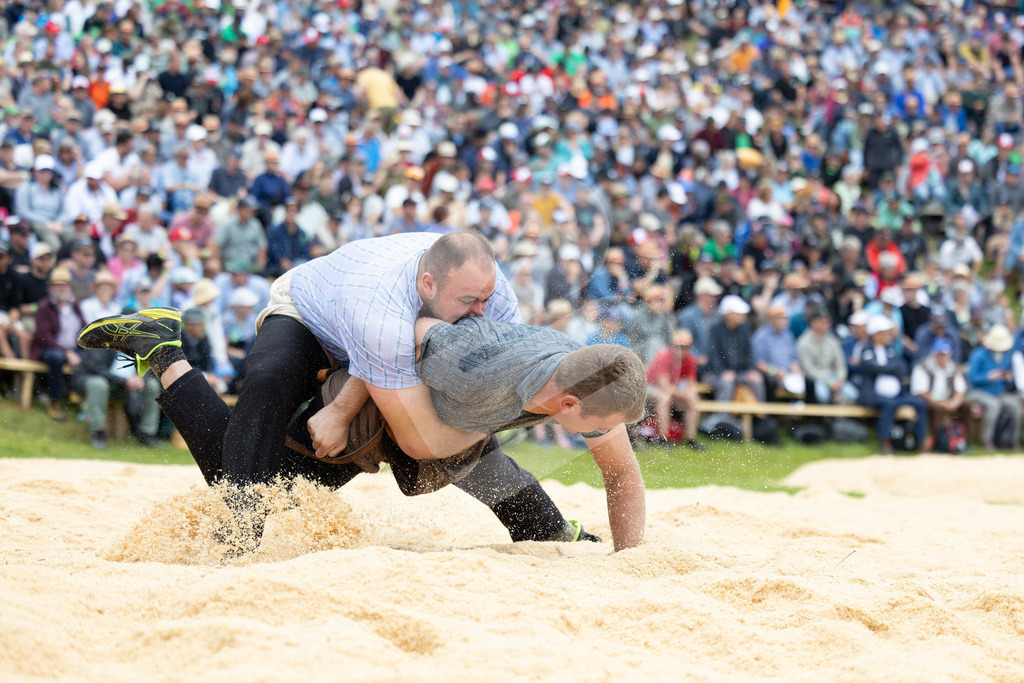 Rigi2025_1684 | Die Schwinger des Schwyzer Kantonalen Schwingerverbandes: Fotos, die Dynamik und Leidenschaft festhalten, sowie emotionale Momente aus dem traditionellen Schwingsport zeigen. - Realisiert mit Pictrs.com