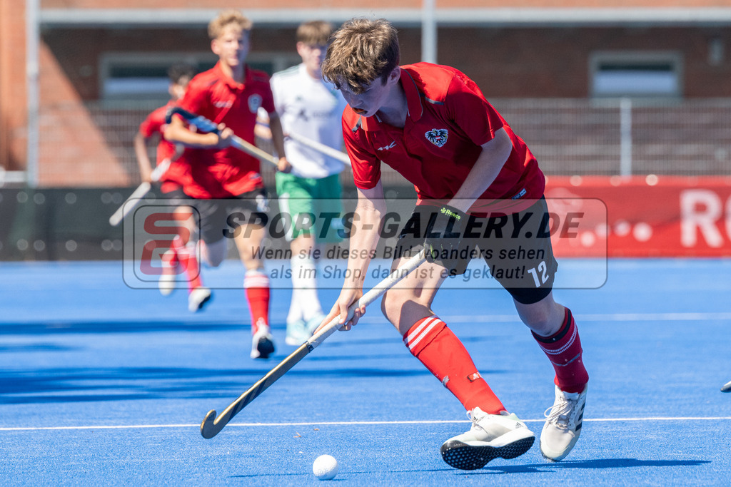 SFE_20230708_0086 | EuroHockey EM U18 Boys Austria vs Ireland am 08.07.2023 in Krefeld (Gerd-Wellen-Hockeyanlage), Photo: Stephan Fehrmann 2023 (Sports-Gallery)