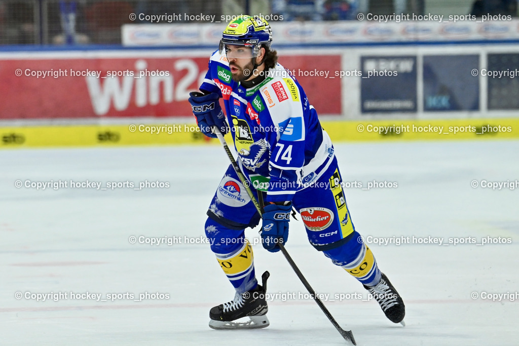 EC IDM Wärmepumpen VSV vs. Pioneers Vorarlberg | #74 Joel Teasdale EVC VSV, EC IDM Wärmepumpen VSV vs. Pioneers Vorarlberg, EC IDM Wärmepumpen VSV vs. Pioneers Vorarlberg am 22.02.2026 in Villach (Stadthalle Villach), Austria, (Photo by Bernd Stefan)