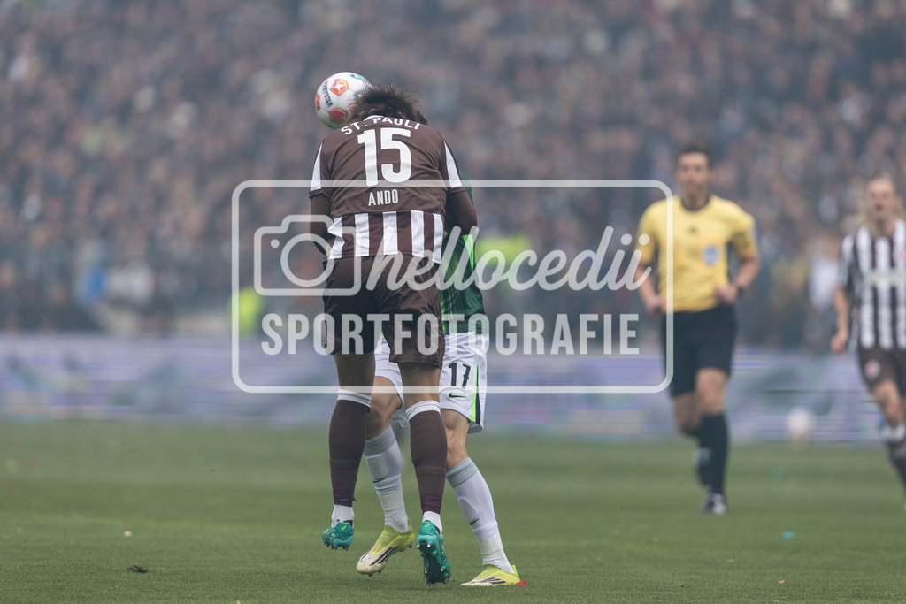 Fußball I Männer I Saison 2025-2026 I Bundesliga I FC St. Pauli - VfL Wolfsburg I 12817 | realhellocedii - Realisiert mit Pictrs.com