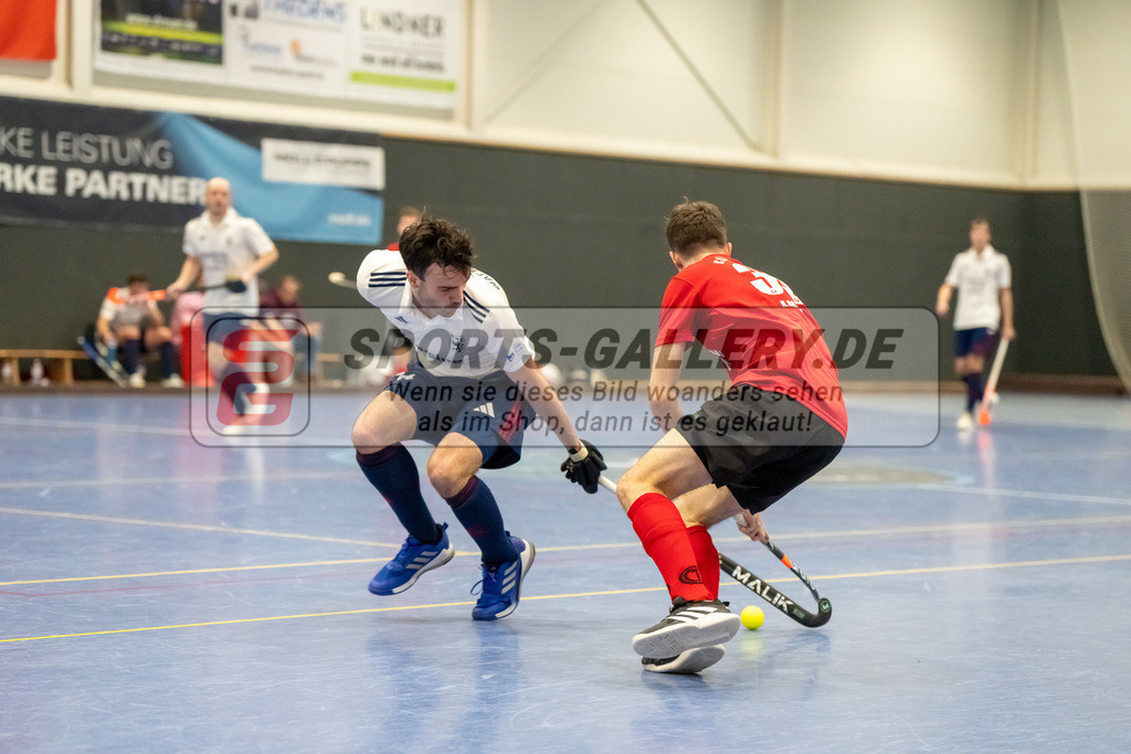 HK_20250201_102228 | 2. Bundesliga Halle Herren Düsseldorfer HC - Club Raffelberg am 1.2.2025 Halle am Seestern, Düsseldorf ,
