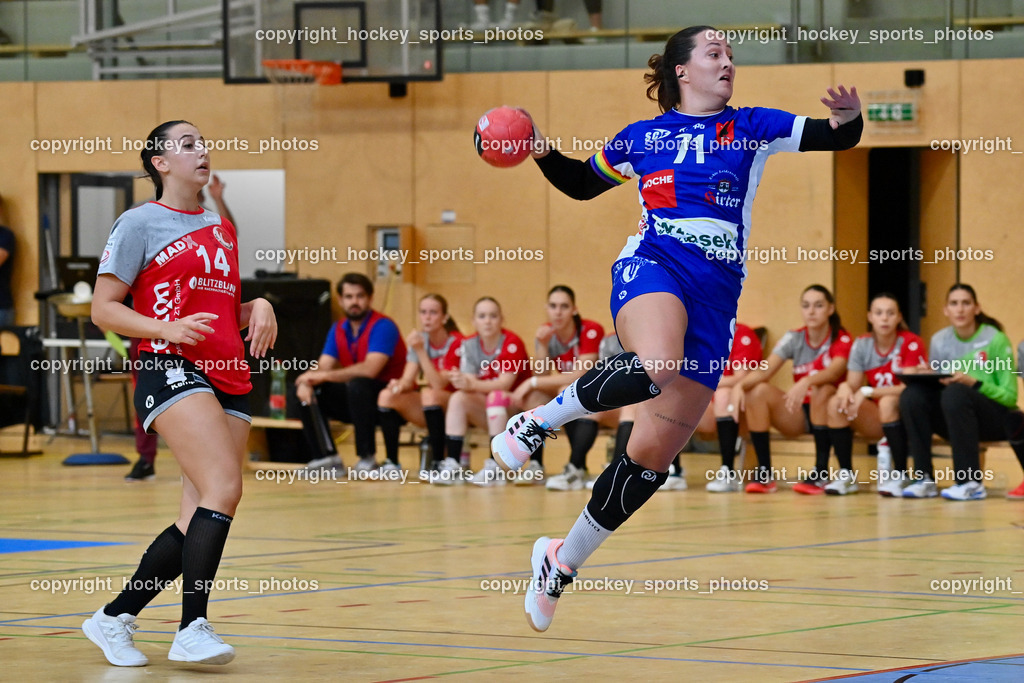 SC Ferlach Damen vs. WAT Atzgersdorf 3.9.2022 | #14 MUSTEDANAGIC Sara, #71 Voncina Luna