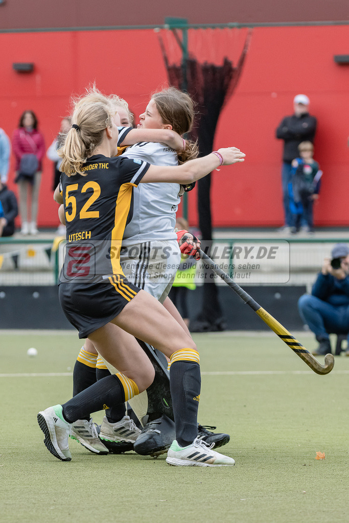 HK_20231022_105993 | Platz 3 Deutsche Meisterschaft Feld WU16 Berliner HC - Harvestehuder THC am 22.10.2023 DHC, Düsseldorf ,