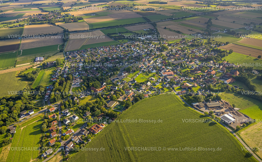 Soest230806382 | Luftbild, Ortsansicht Ortsteil Ampen, Soest, Soester Börde, Nordrhein-Westfalen, Deutschland