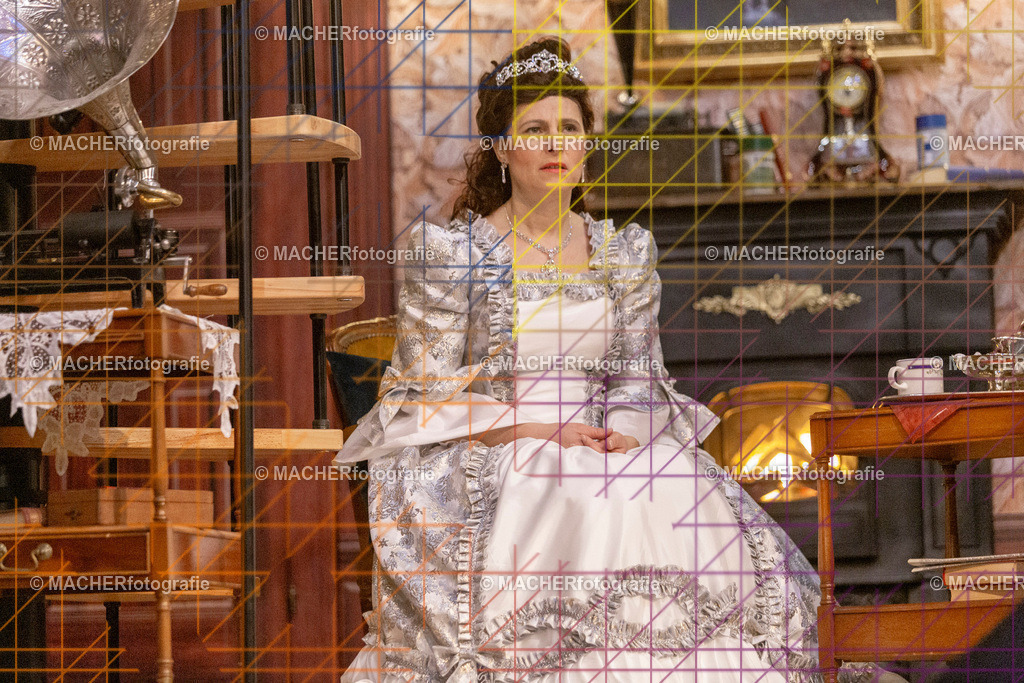 333_MFL-2025 | Portraitbilder von Regisseur; Darsteller; Techniker; Maske; Kostüme; Chor; Musiker; Bilderserie der Generalprobe und der Premierenvorstellung, Szenenbilder; Ausdrucksstudien; Bühnenüberblick; Bühnenkulissen; Pressefotos inkl. Redaktionsfoto Darstellergruppe.