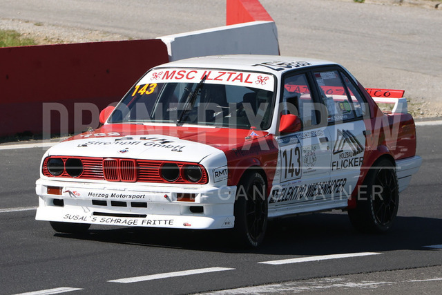 FIA European Hill Climb Championship – Rechberg 2026 | FIA European Hill Climb Championship at Rechberg, held from 24 to 26 April 2026 near Tulwitz, Styria, Austria. The image shows Nino SCHANES (AUT) BMW E30 325i.