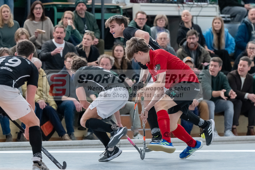 HK_20250202_102403 | 2. Bundesliga Halle Herren Club Raffelberg - Schwarz Weiss Köln am 2.2.2025 Halle am Raffelberg, Duisburg ,