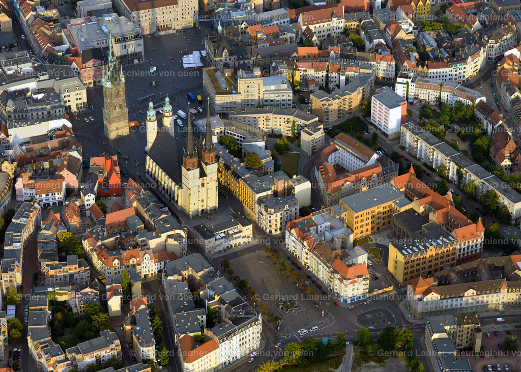 3293967 | Marienkirche,Roter Turm und Marktplatz, Halle/Saale