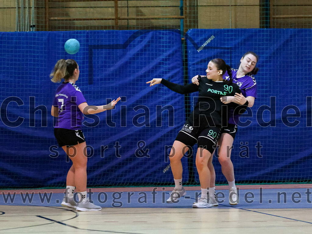 2023-02-25_006_SpVgg_Altenerding_III_gegen_TSV_Wartenberg_II | Erding, Deutschland, 25.02.2023:
Handball, Bezirksklasse Frauen Staffel Mitte 2022 / 2023, 13. Spieltag, SpVgg Altenerding III gegen TSV Wartenberg II, Endergebnis: 23:26

Foto: Christian Riedel / fotografie-riedel.net
