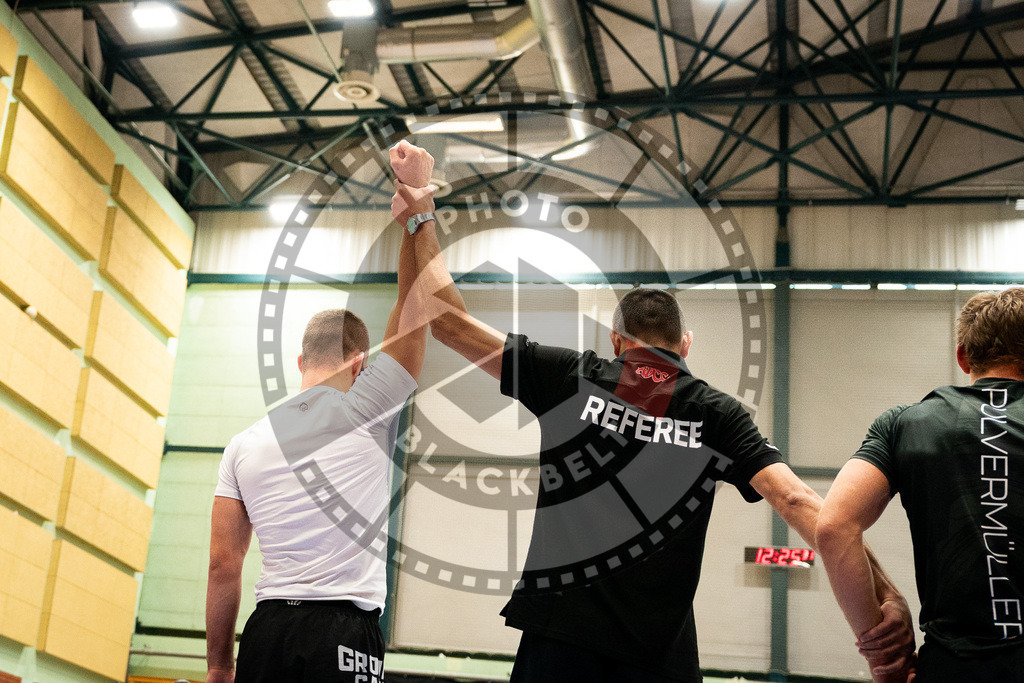 20250906PBB1413 | Fighters compete during the ADCC European Trials  competition in Warsaw, Poland, on September 6, 2025.