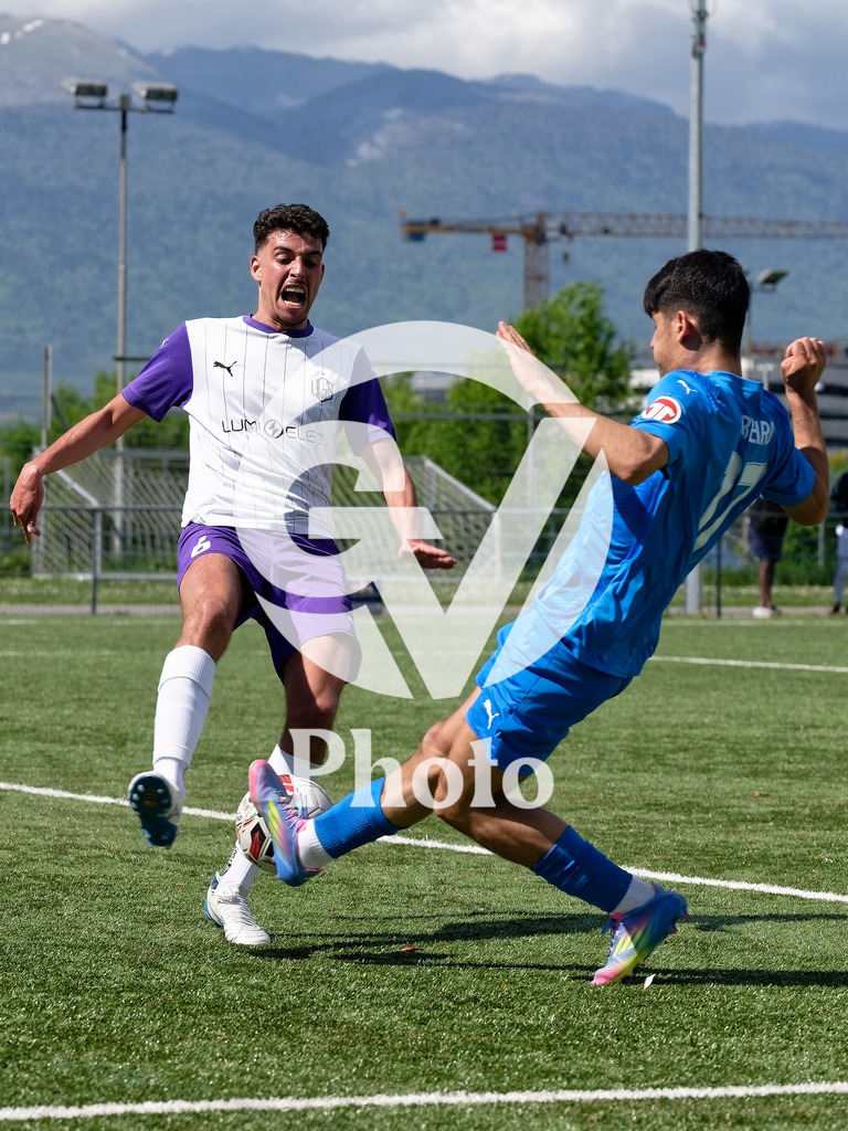 FC Vernier  v UGS FC  - 2eme ligue inter  | Geneva, Switzerland - April 19 : during the 2eme ligue inter  match between FC Vernier  and UGS FC  at Stade de Vernier on April 19 , 2026 in Geneva, Switzerland.