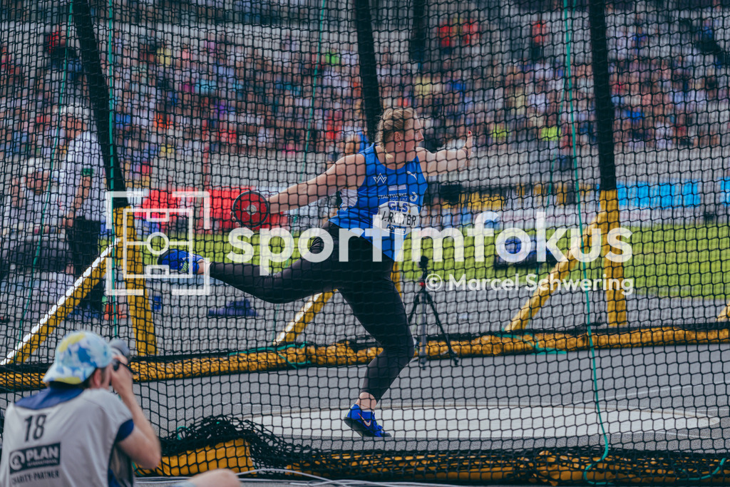 Deutsche Meisterschaften der Frauen und Männer 2026 | Julia Ritter, TV Wattenscheid 01, Diskuswurf, Deutsche Meisterschaften der Frauen und Männer 2026, Lohrheidestadion Bochum-Wattenscheid, 25.07.2026. Foto: Marcel Schwering / sportimfokus - Realisiert mit Pictrs.com