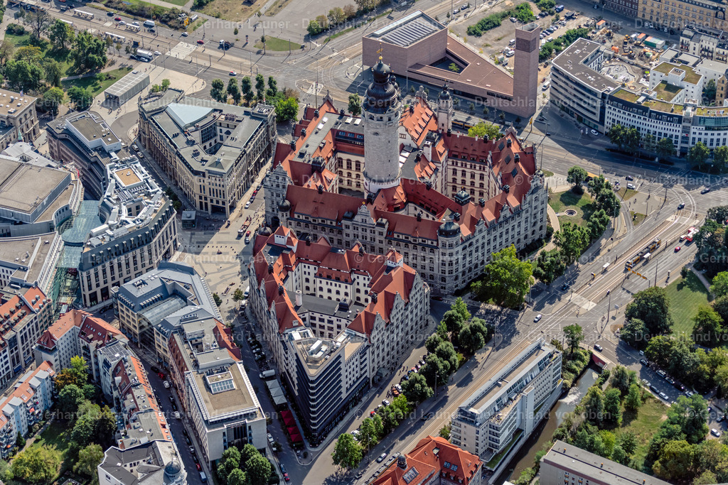 4039438 | Das Neue Rathaus in Leipzig ist seit 1905 der Sitz der Stadtverwaltung.