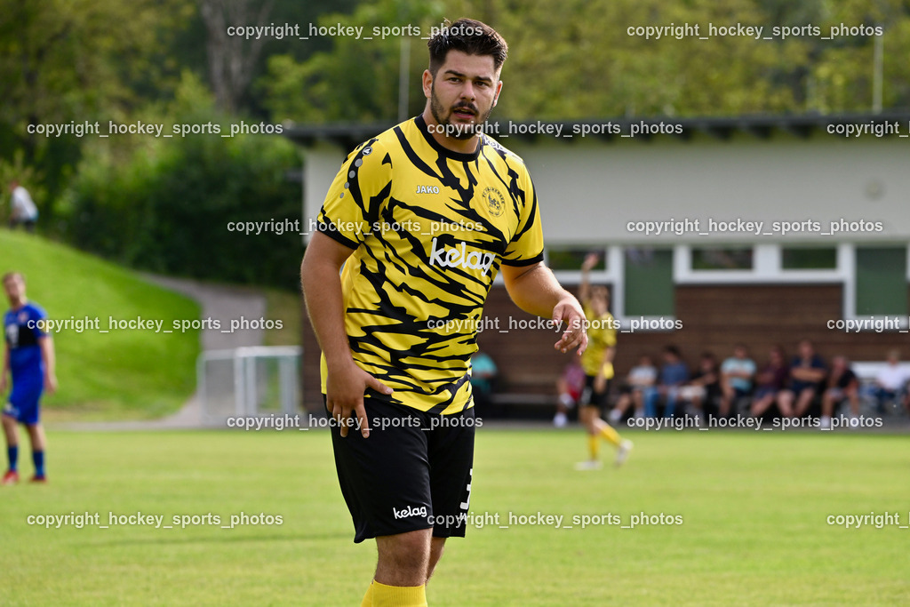 FC Faakersee vs. Union Matrei | #31 Ariel Mulahalilovic FC Faakersee, FC Faakersee vs. Union Matrei, FC Faakersee vs. Union Matrei am 18.08.2024 in Finkenstein (Sportplatz Faakersee), Austria, (Photo by Bernd Stefan)