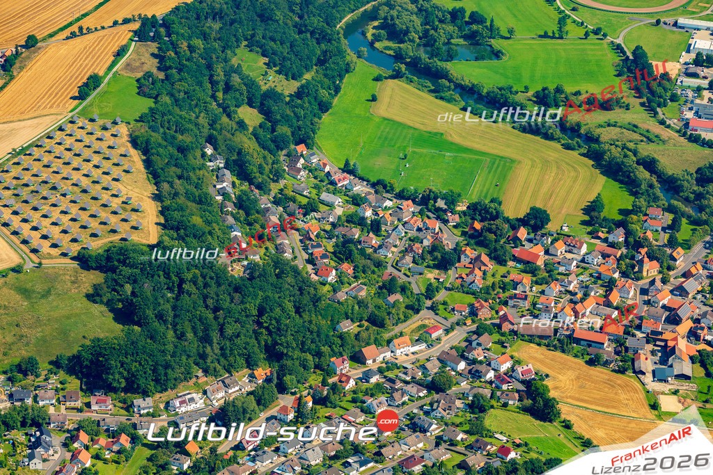 Luftaufnahme Obermelsungen Melsungen - Die Luftaufnahme wurde 2025 vom UL-Flugzeug heraus erstellt ( ohne Drohne ) - Hochauflösende Luftaufnahme - für professionelle Ausdrucke geeignet. Die Geschenkidee !Mit Lizenz und Bildrechte bestellbar