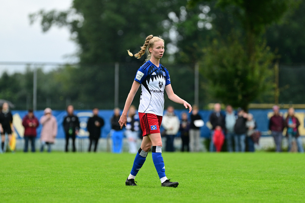Fußball I Frauen I Saison 2025-2026 I Testspiel I Hamburger SV - FC Viktoria 1889 Berlin | Der Sportfotograf. - Realisiert mit Pictrs.com