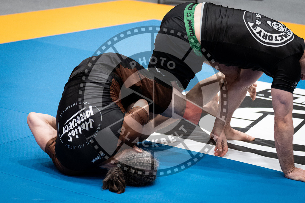 20250906PBB0453 | Fighters compete during the ADCC European Trials  competition in Warsaw, Poland, on September 6, 2025.