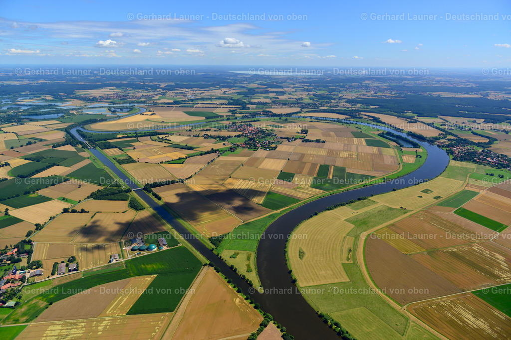 3620682 | Weser und Schleusenkanal Schlüsselburg, Petershagen