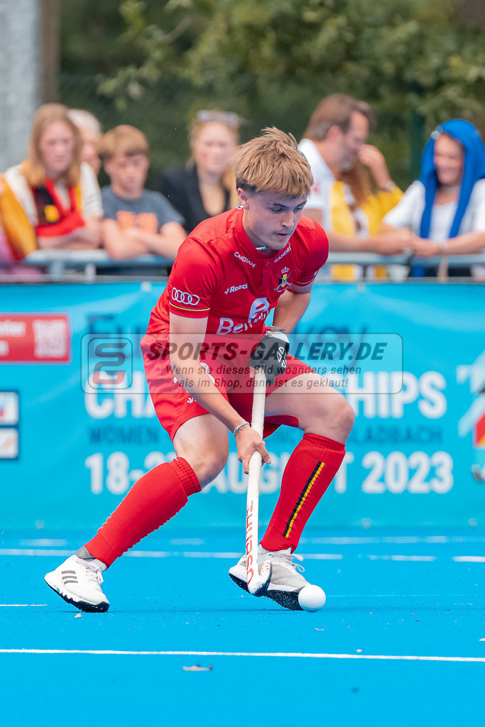 HK_20230716_102816 | Euro Hockey MU18 Boys Finale Belgium vs Germany Championship Girls &amp; Boys am 16.7.2023 CHTC , Krefeld ,