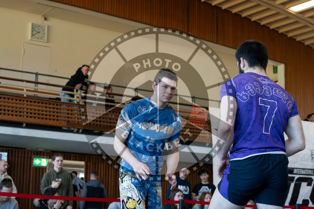 20250329PBB3216 | Fighters compete during the International Luta Livre (ILLCS) Germany IX Spring 2025 Competition spring on March 29, 2025 in Hannover, Germany.© Chiara Dazi
