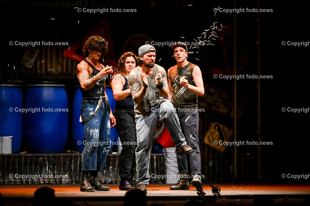 Brucknerhaus Linz_ Stomp_ 20.02.2024-11 | 20.02.2024, Linz, AUT, Brucknerhaus, im Bild Stomp, Show


