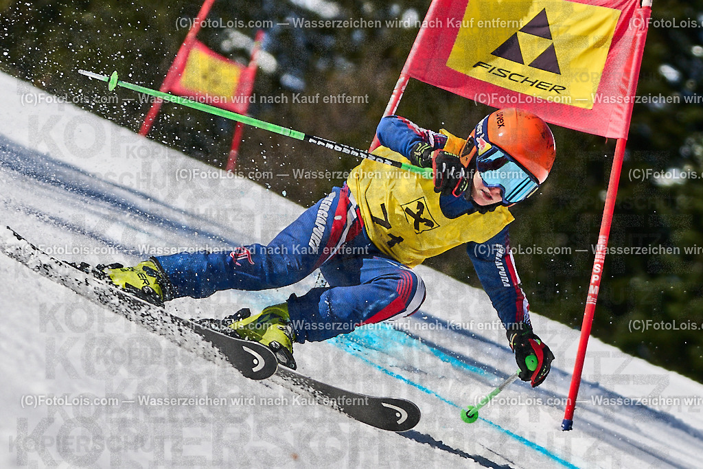 ALP4912_Steir-KINDER-LM_RTL_Loser_Stocker Fabio | (C)FotoLois.com, Alois Spandl. SteirerSki KINDER-Cup Riesentorlauf-Landesmeisterschaft am Sandling/Loser in Altaussee, So 25. Februar 2024.