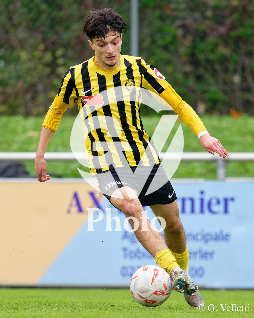 1ère ligue - Meyrin FC - FC Echallens | durant le match de 1ère ligue entre Meyrin FC et FC Echallens au Stade des arbères à Meyrin, Suisse