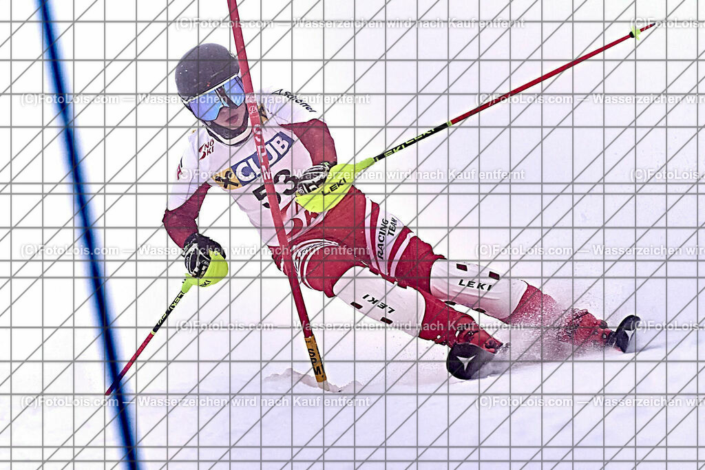 ALP1675_NW-OAC-SL-I_Hochkar_Gamsalijew Felix | (C)FotoLois.com, Alois Spandl. NÖ Raiffeisen-Club NachwuchsCup & OstalpenCup, Hochkar, Slalom, So 7. Januar 2024.