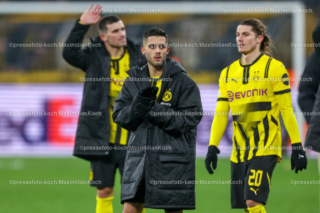 UCL11122402216 | 11.12.2024, UEFA Champions League, Borussia Dortmund - FC Barcelona, 8. Spieltag, Signal Iduna Park, Saison 2024 2025: Yan Couto (BVB #2)