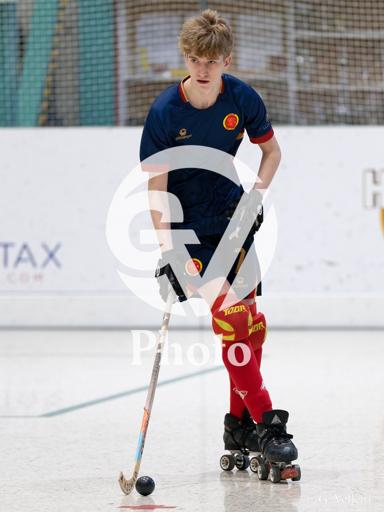 U17  - SC Thunerstern  v Geneve RHC A  |  during the U17  match between SC Thunerstern  and Geneve RHC A  at Centre sportif de la queue d'arve in Geneve, Switzerland