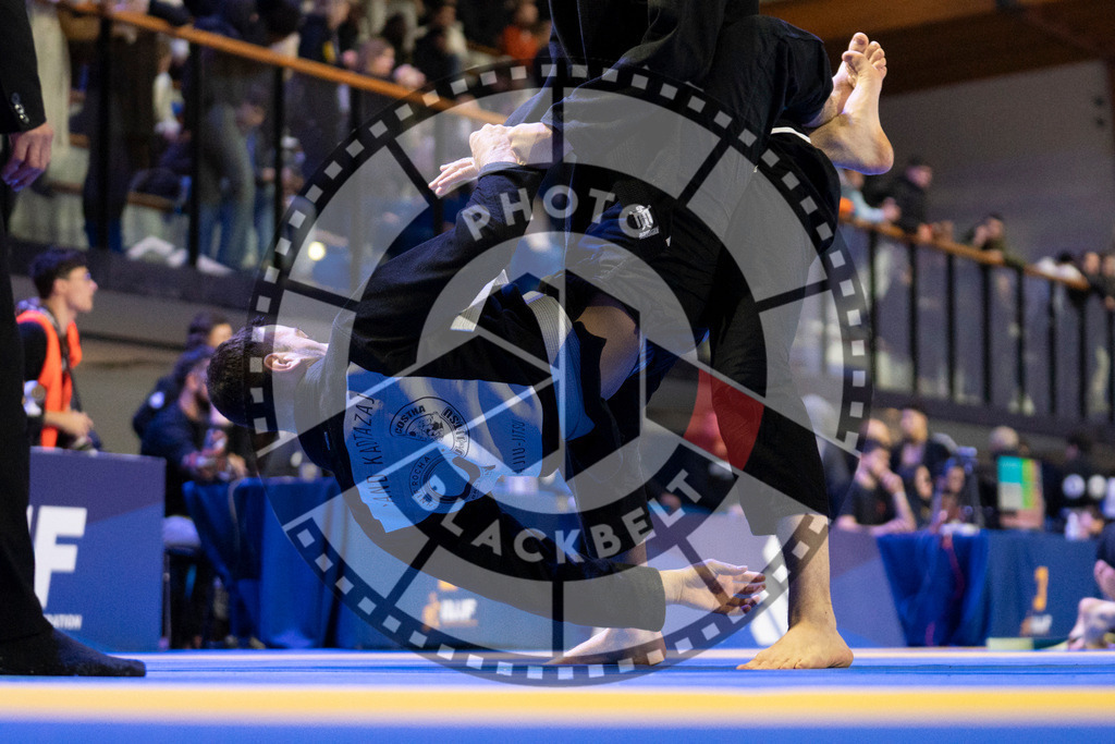 20240119PBB0520 | Fighters compete during the IBJJF European Championship in Paris, France, on January 19, 2024.