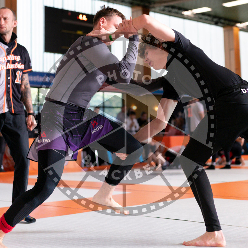 20240915PBB0144 | Athletes compete during the Grappling Industries’ grappling and Brazilian jiu-jitsu competition in Berlin, on September 15, 2024.