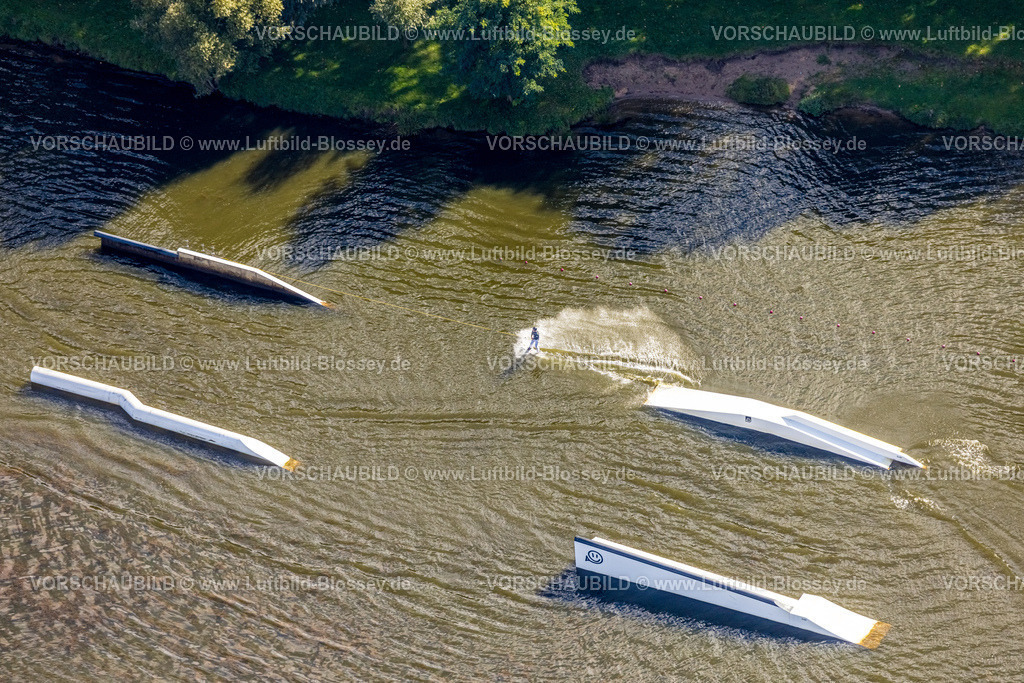 Duisburg241003256 | Luftbild, Sportpark am Margaretensee und Wasserski Wedau Sprunganlage, Neudorf, Duisburg, Ruhrgebiet, Nordrhein-Westfalen, Deutschland