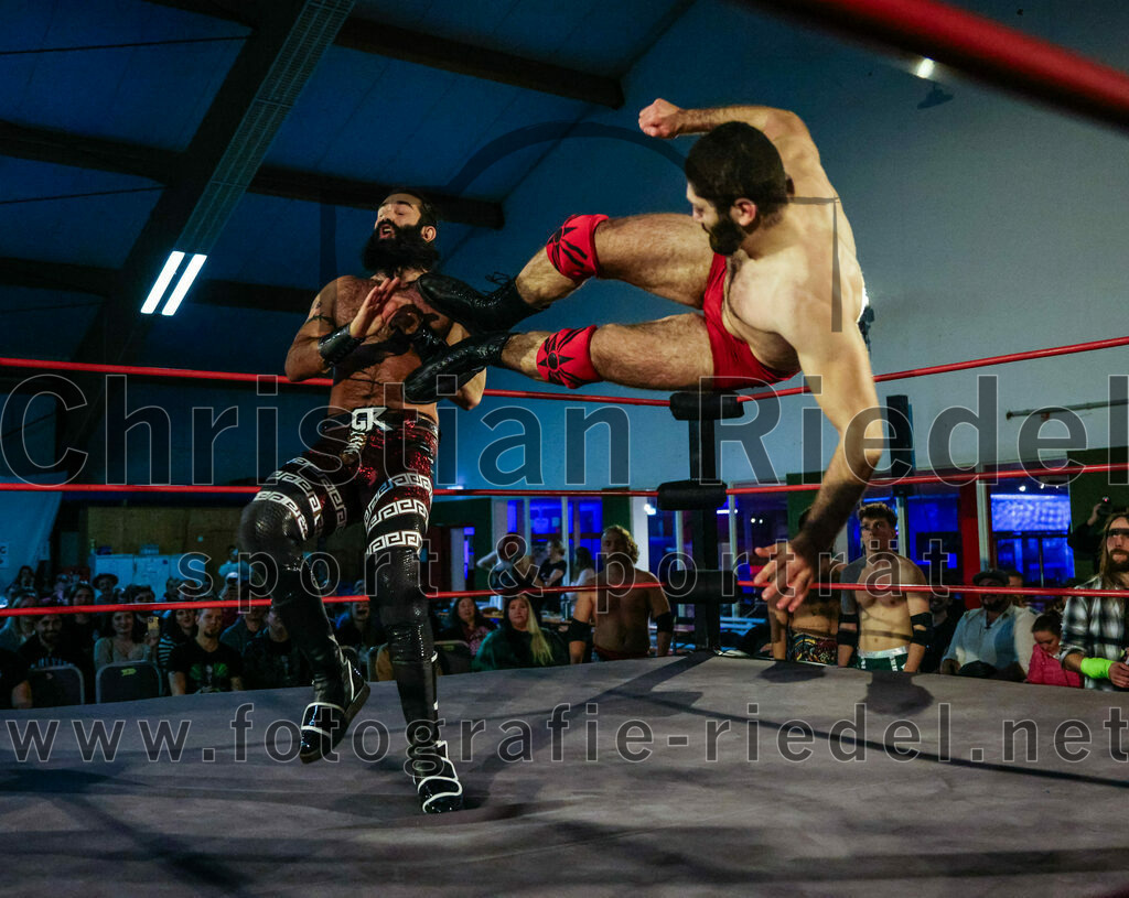 2023-11-11_097_Erding_Wrestlingshow | Erding, Deutschland, 11.11.2023:
Wrestling, Saison 2023, EWS Wrestling ERDING

Foto: Christian Riedel / fotografie-riedel.net