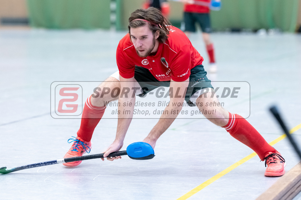 SFE_20230115_0037 | 1. Bundesliga Hockey Herren Schwarz-Weiss Neuss - Crefelder HTC am 15.01.2023 in  (Sporthalle Jahnerstrasse), Photo: Stephan Fehrmann 2022 (Sports-Gallery)