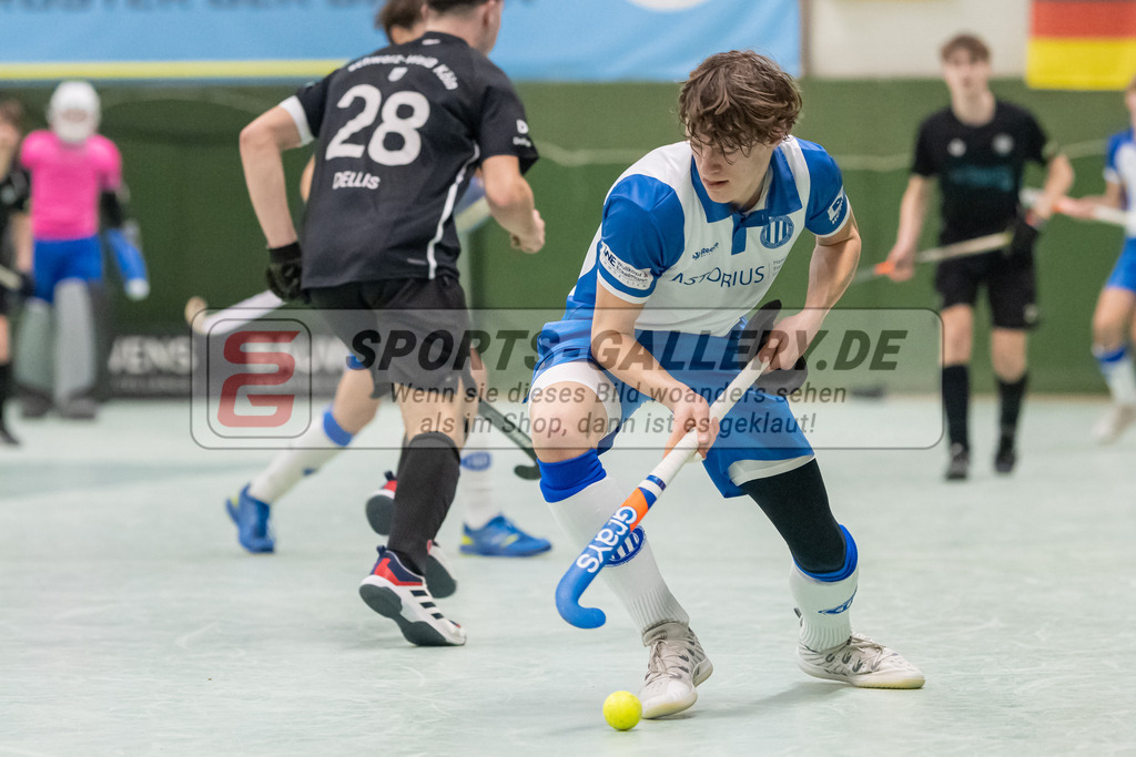 SFE_20230304_0069 | Deutsche Meisterschaft Männliche U16 Halle 2023 am 04.03.2023 in Köln (KTHC Stadion Rot-Weiss Köln Tennis and Hockey Club), Photo: Stephan Fehrmann 2022 (Sports-Gallery)